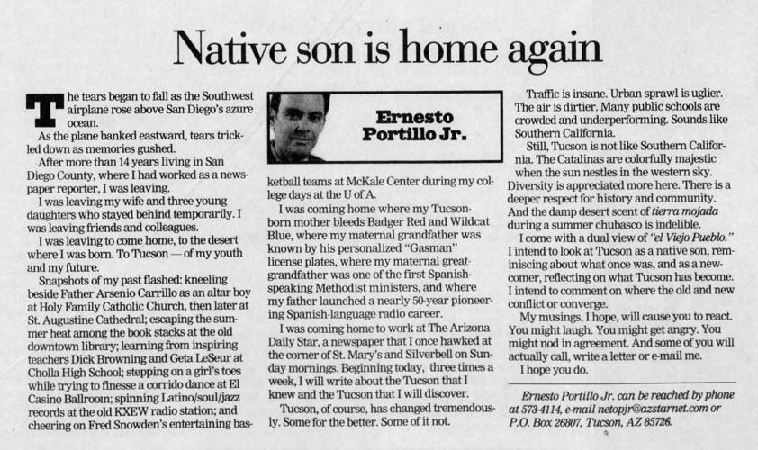 Ernesto Portillo Jr. / Arizona Daily Star 1 column