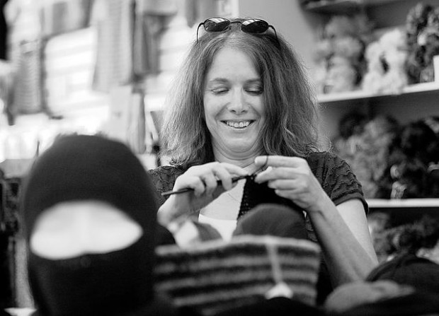 Knit gifts carry hopes of safety  
