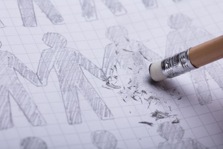 Erasing person