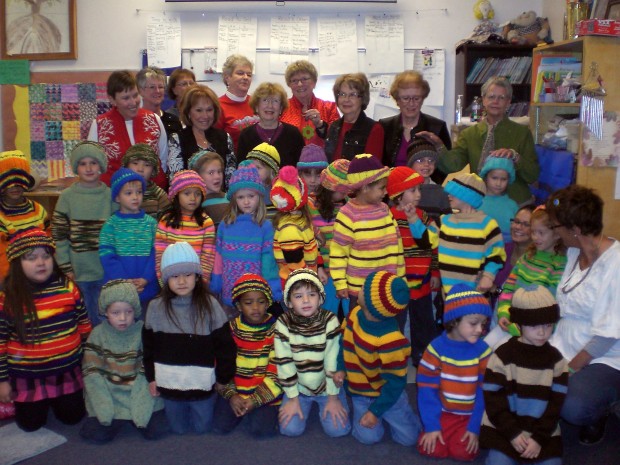 Ben's Bells: Melody Weeks and Sweater Nanas are 'belled'   