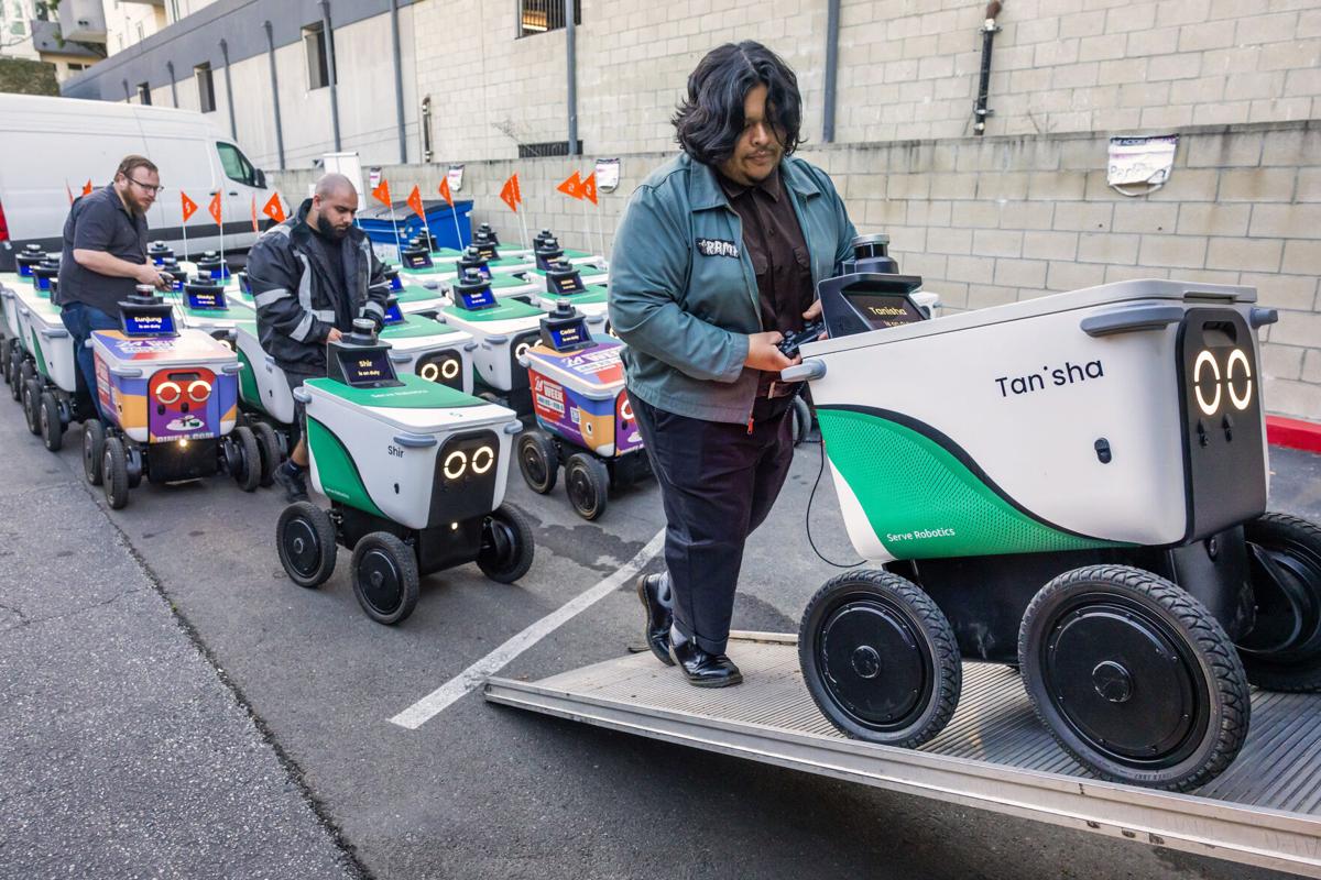 Delivery robots have his old job — and now they’ve created a new one for him