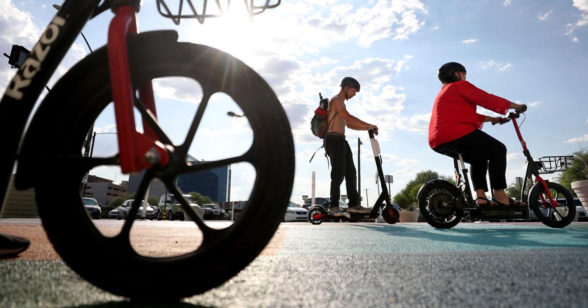 Scooter roll out in Tucson