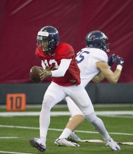 Arizona Wildcats practice in Tempe