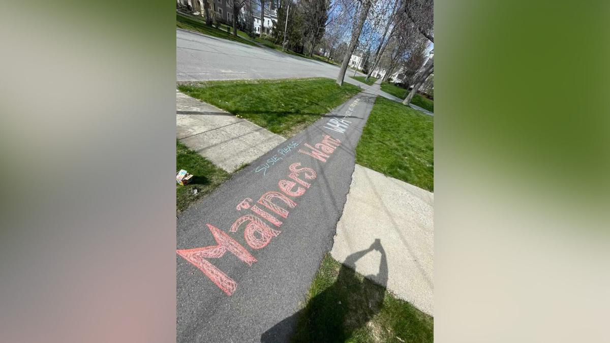 Sen. Collins calls police over abortion rights message written outside her Maine home