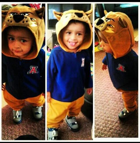 Keeon Hudson a young Wildcat fan