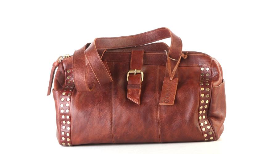 Leather handbag