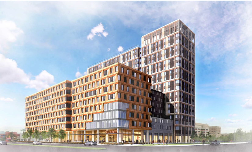 A 19-story tower of apartments set to be built in ֱ