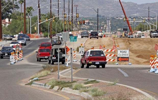 La Cholla and Magee a road-work hot spot    