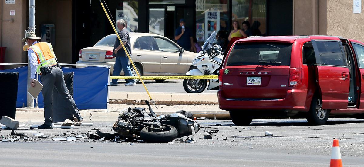 Tucson motorcyclist, 25, killed in crash with van | Local news | tucson.com