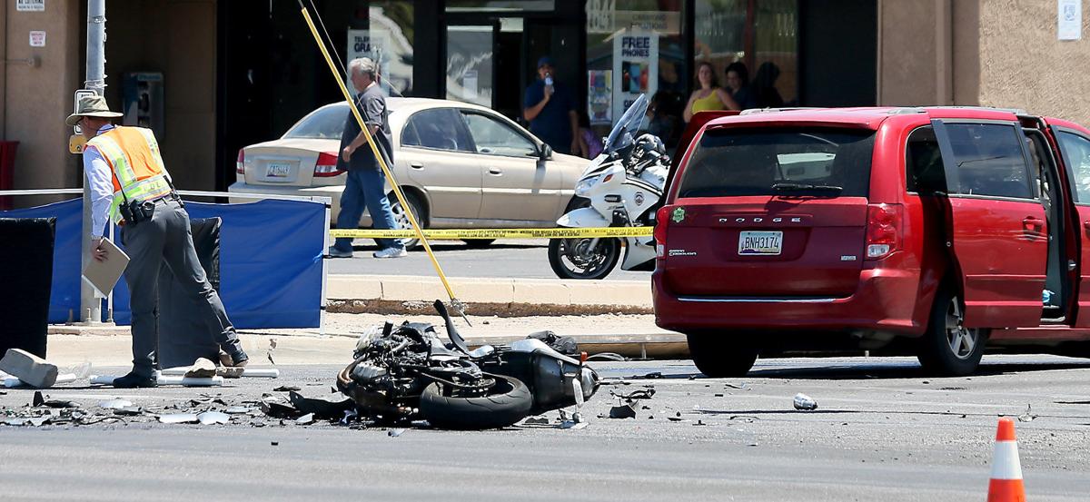 Tucson motorcyclist, 25, killed in crash with van Local news