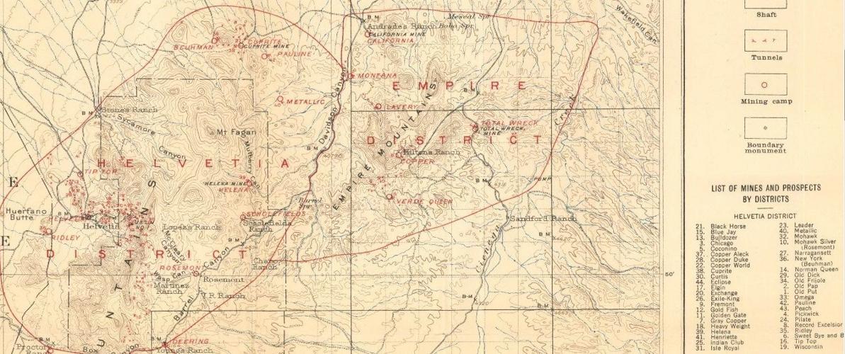 Mine Tales: Helvetia-Rosemont Mining District