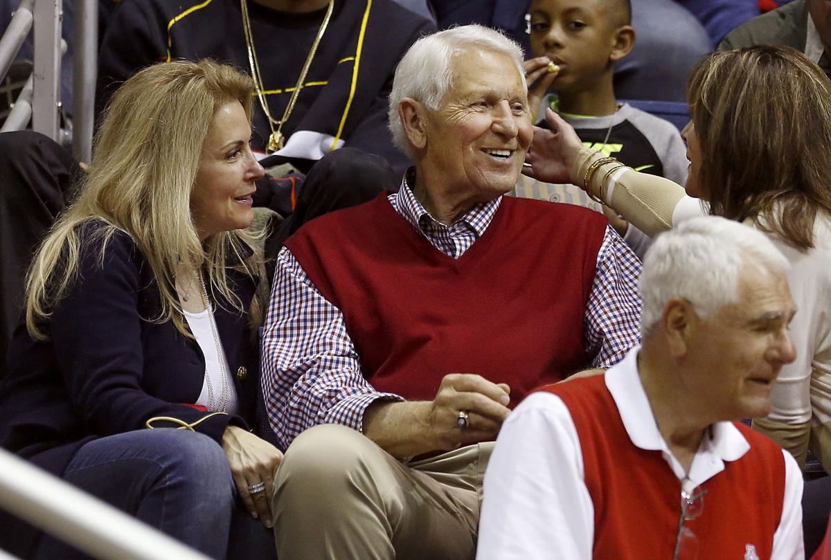 Lute Olson and wife Kelly