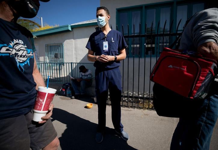 COVID-19 vaccinations, homeless, clinics