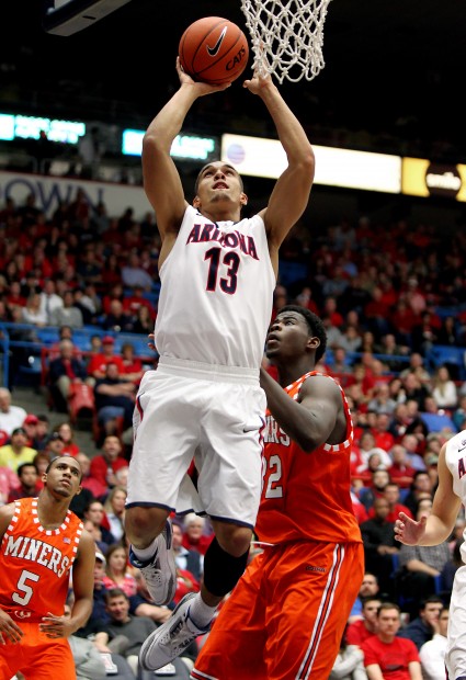 Arizona Wildcats 72, UTEP 51