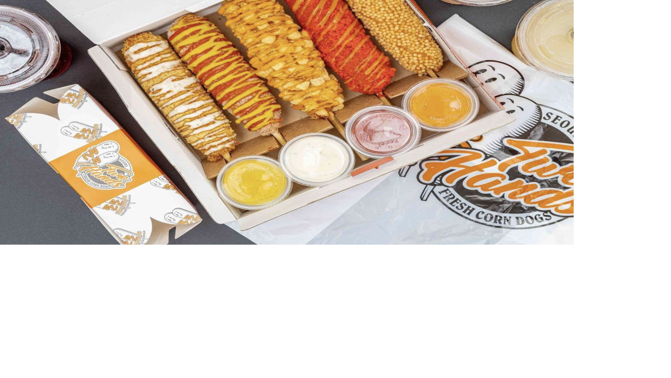 Korean corn dogs are the star of the menu at this new spot ⭐️ | eat