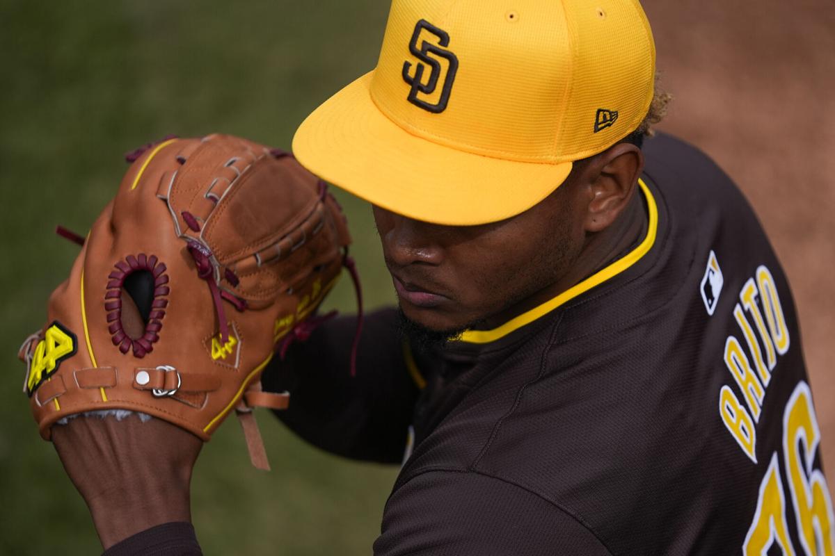 Padres Dodgers Spring Baseball