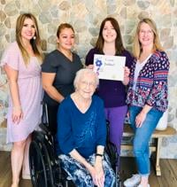 Ben's Bells: Casas Adobes Senior Living staff