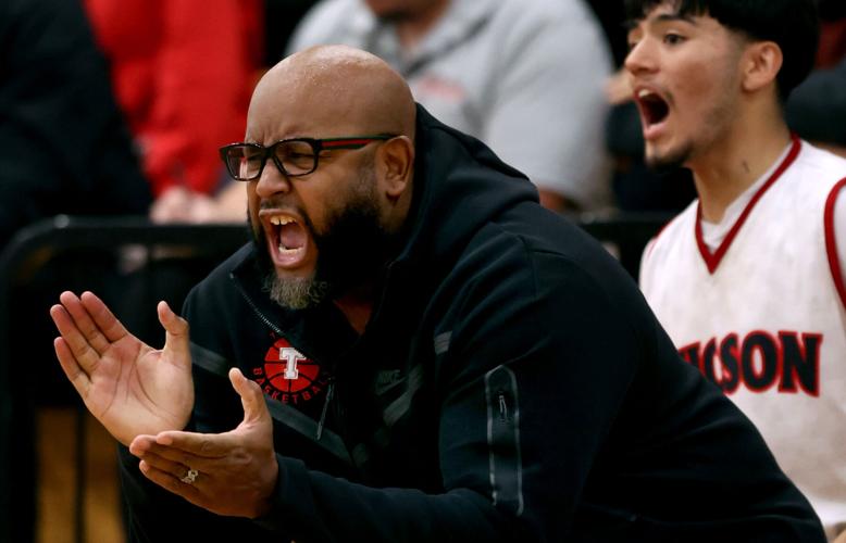 Tucson vs Casteel, boys basketball open division | Feb. 14, 2024