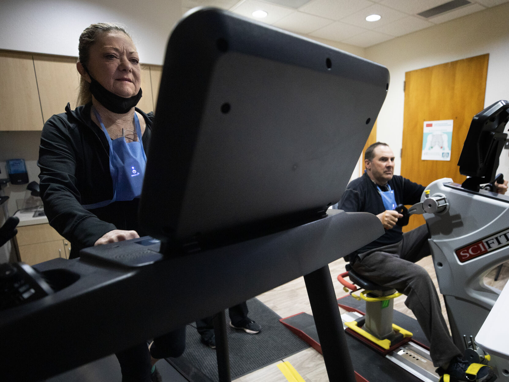 Photos: Tucson hospital offers rural patients video conference rehab