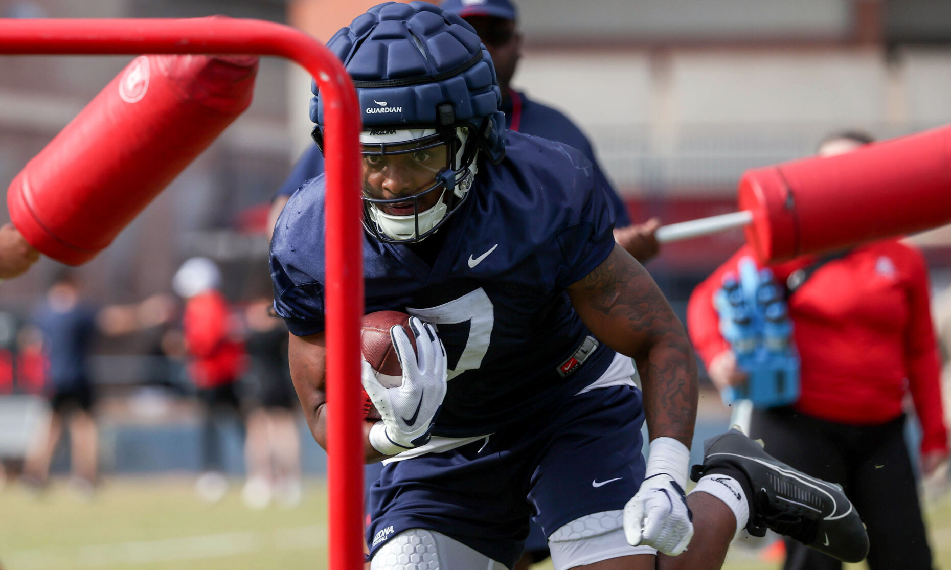 University of Arizona football practice