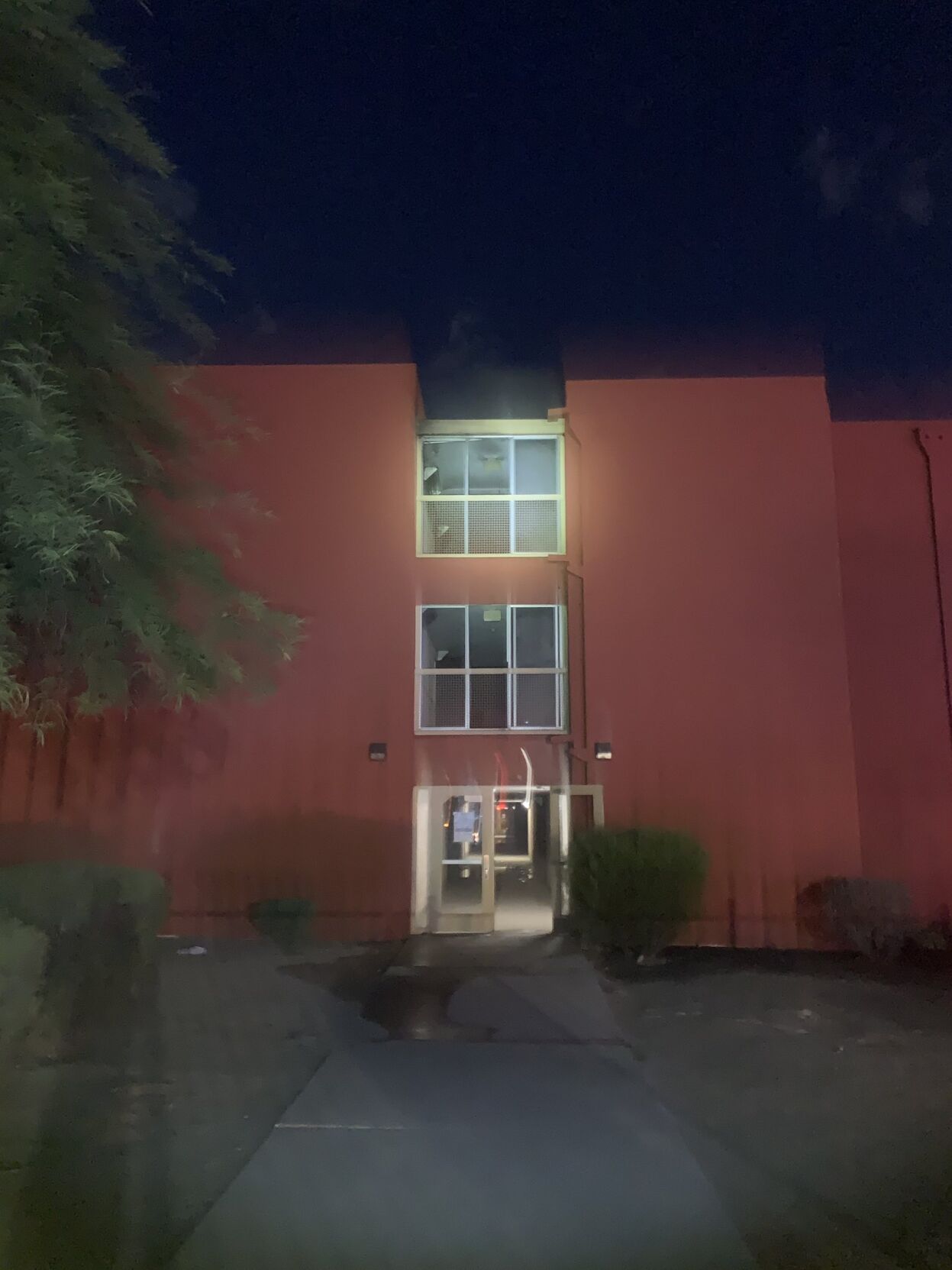 side view of apartment