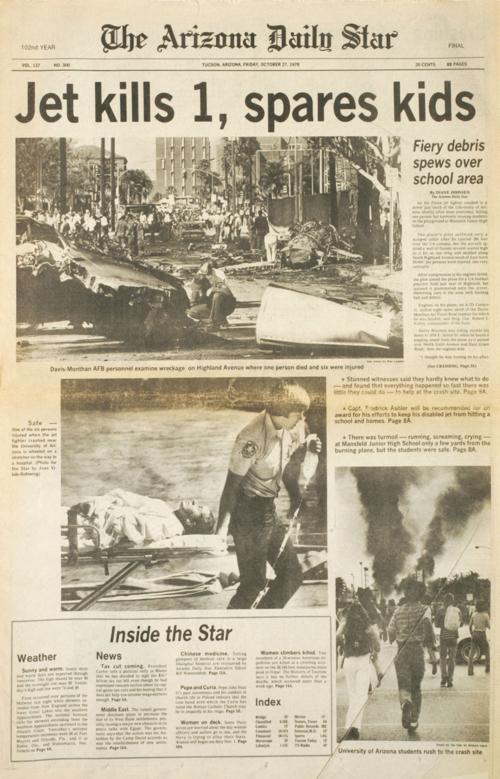 Tales from the Morgue: Jet crashes in Tucson