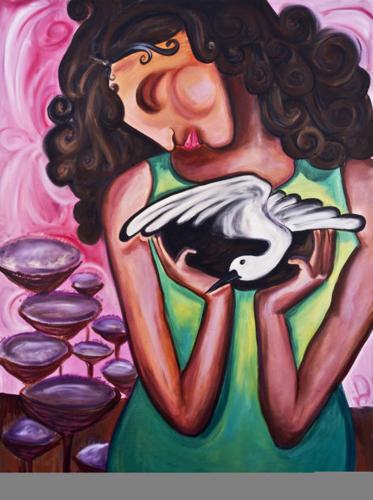 Drab walls hide lively cooperative for artists    