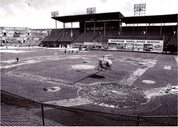 Battle of the Lakes helicopter