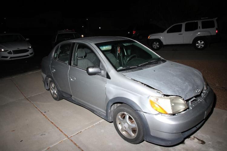 2002 silver Toyota Echo