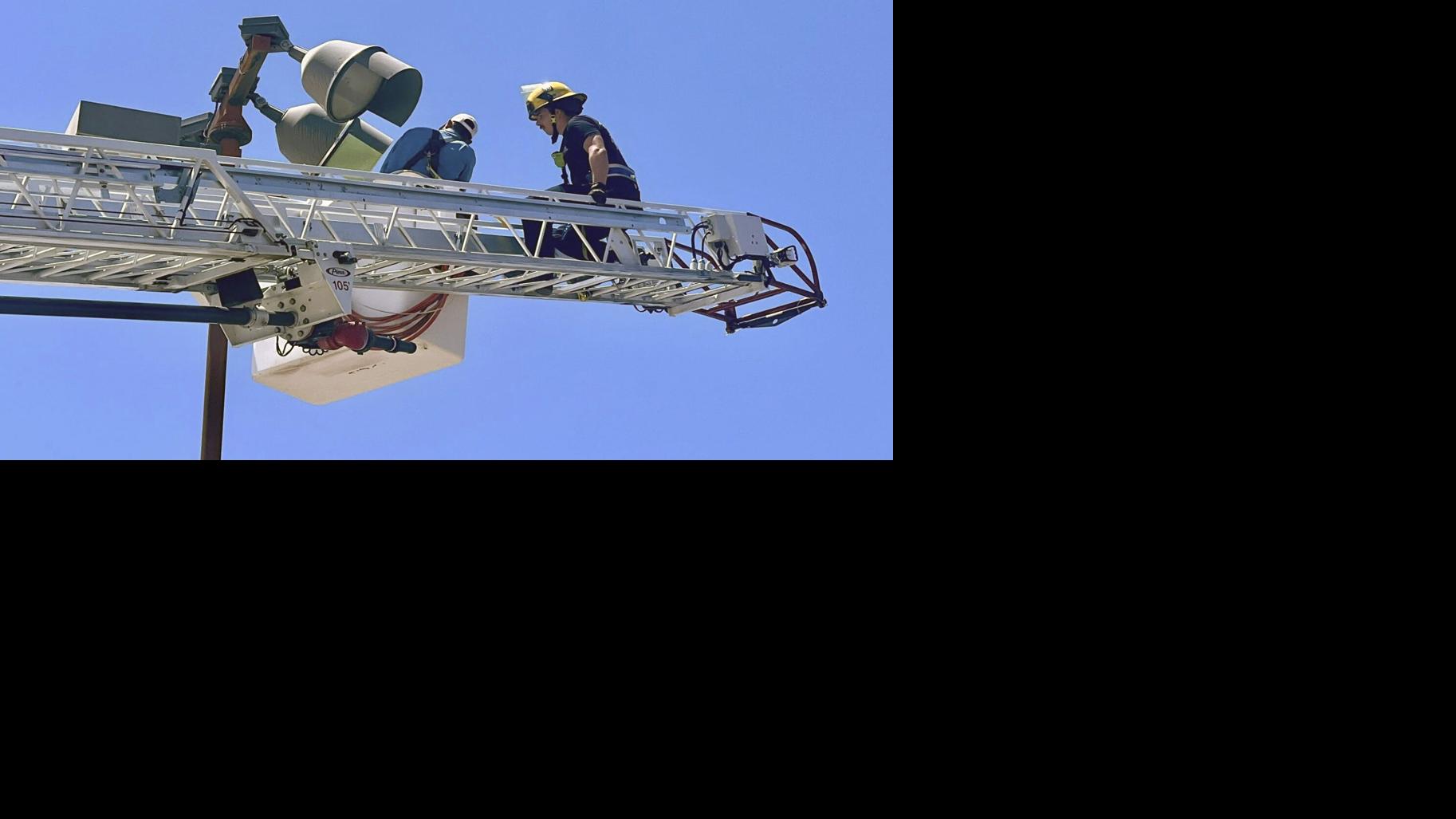 Worker stuck in bucket 50 feet above ground rescued in Tucson