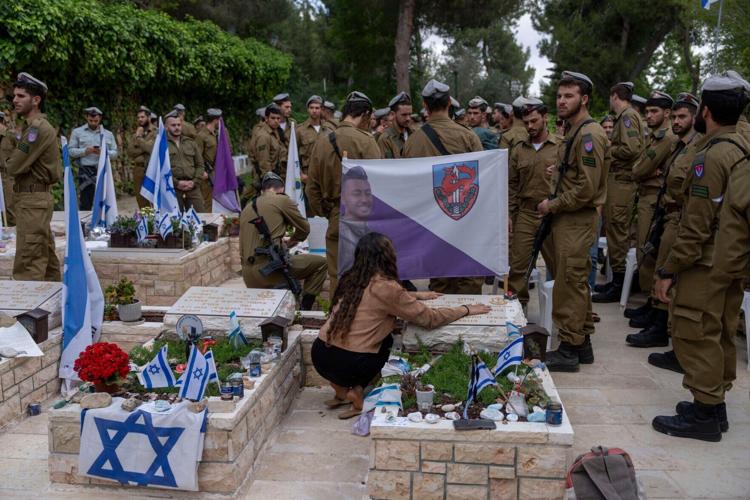 APTOPIX Israel Memorial Day