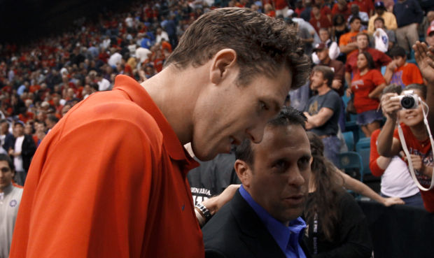 Luke Walton at the UA-CU Pac-12 semifinal