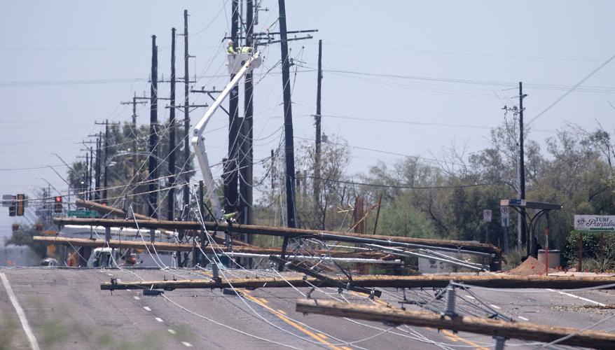 Tucson police find woman's body day after powerful storm