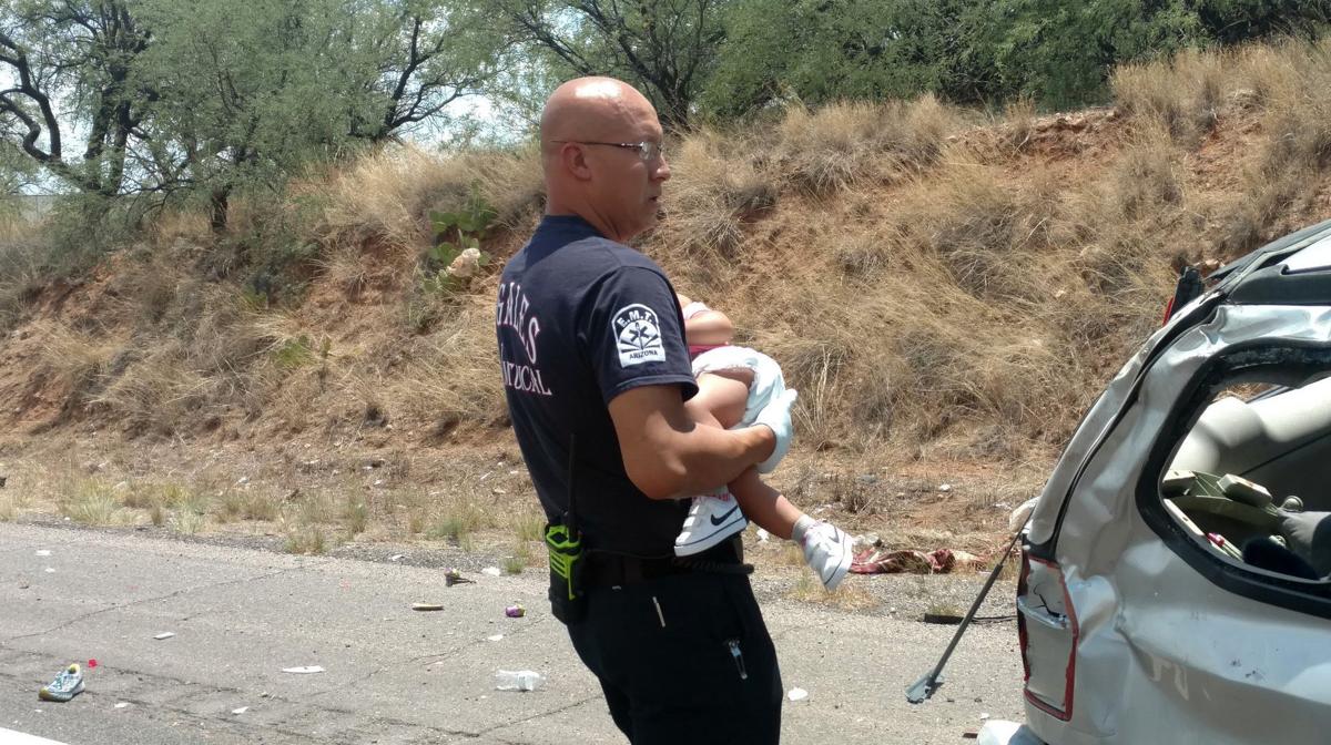 Serious vehicle wreck