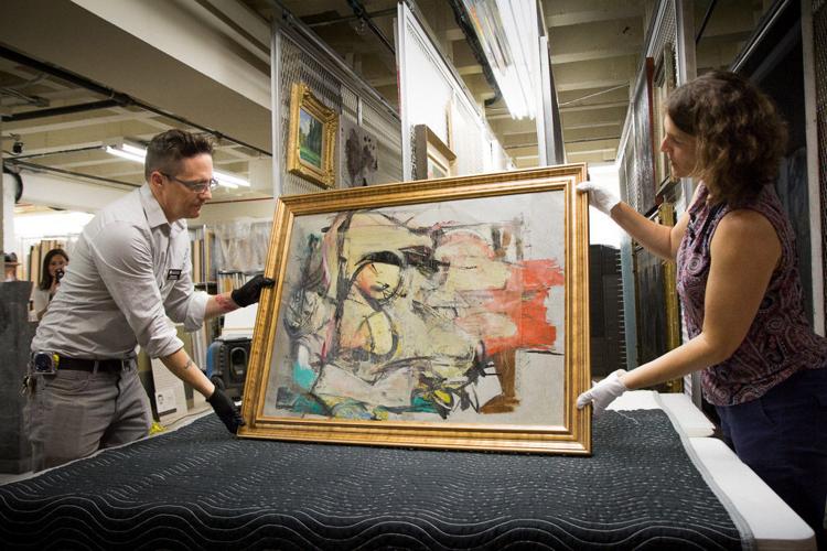 Willem de Kooning "Woman-Ochre" Returned to UA Museum of Art