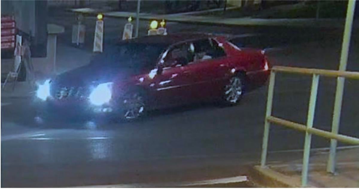 Suspect's car