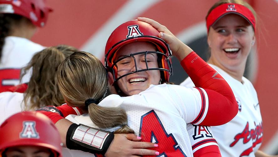 University of Arizona vs Oregon, Pac 12 softball (copy)