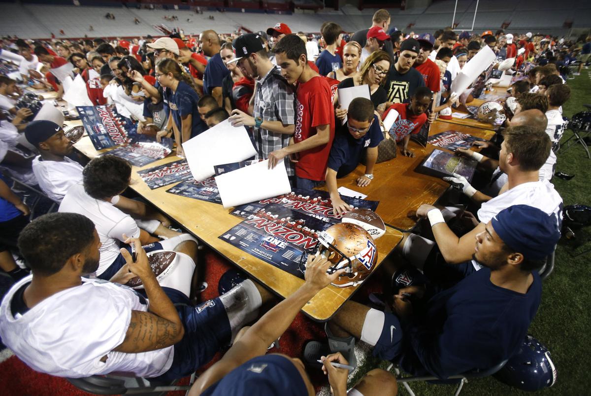 Meet the Team night at Arizona Stadium