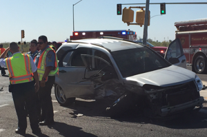 Friday morning crash in Tucson sends two to hospital