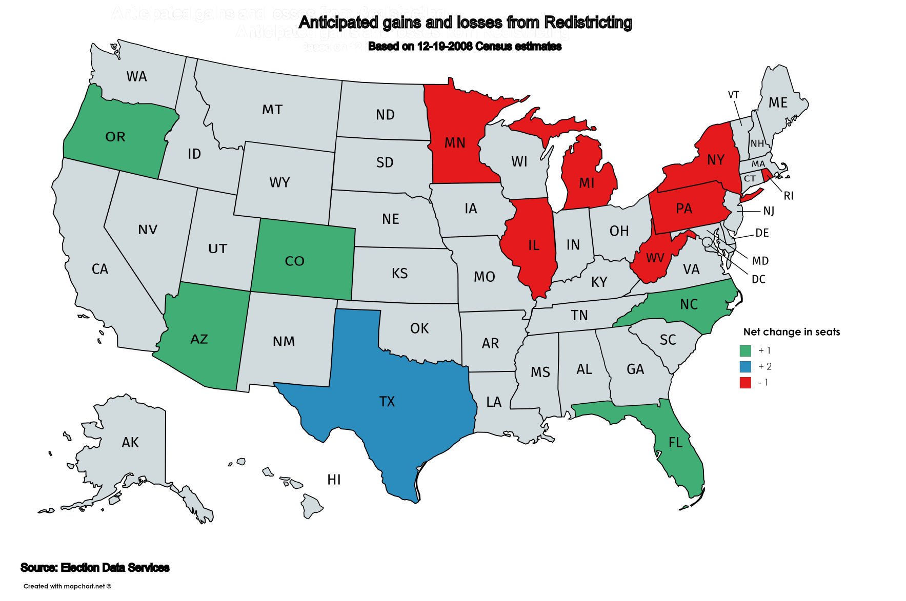 Arizona May Gain 10th Congressional Seat, Analysis Says