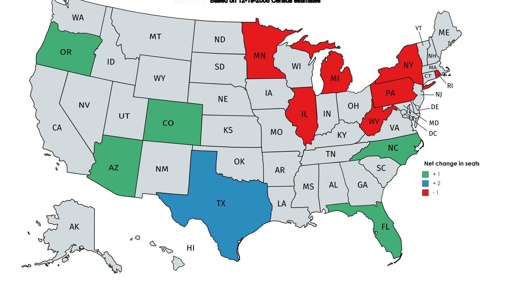 Arizona May Gain 10th Congressional Seat Analysis Says Local News Tucson Com 2022 West Virginia House Of Delegates Map