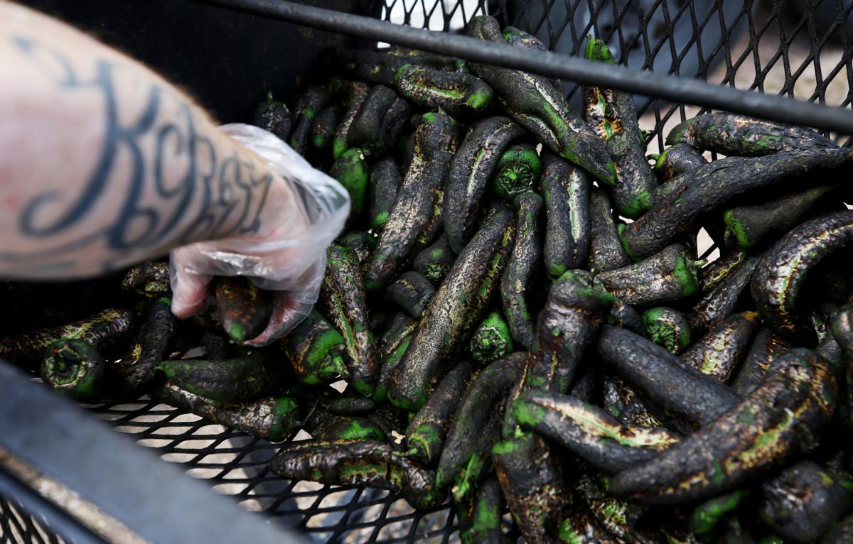 Green chile roast.