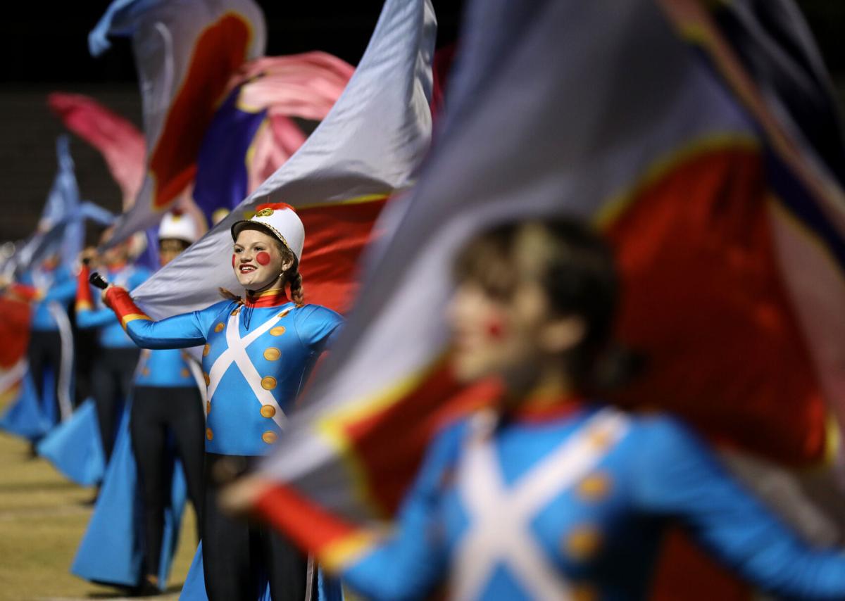 Falcon Marching Band Color Guard