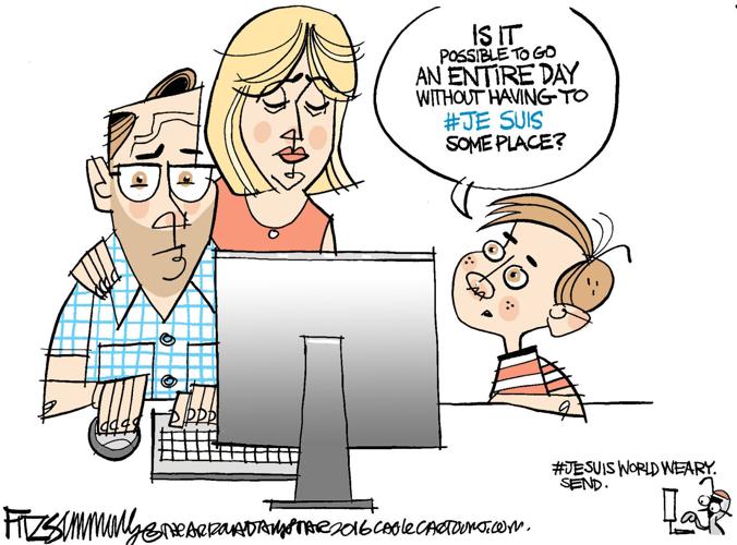 Daily Fitz Cartoon: We are the world