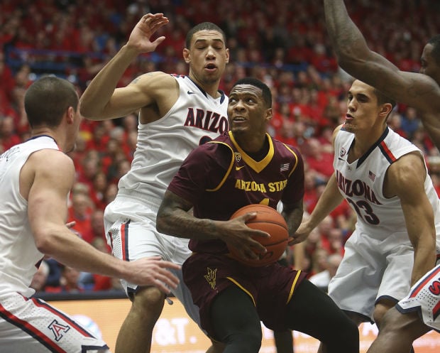 Arizona vs. Arizona State men's college basketball