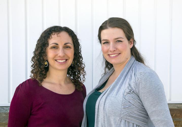 Rebecca Melsky and Eva St. Clair