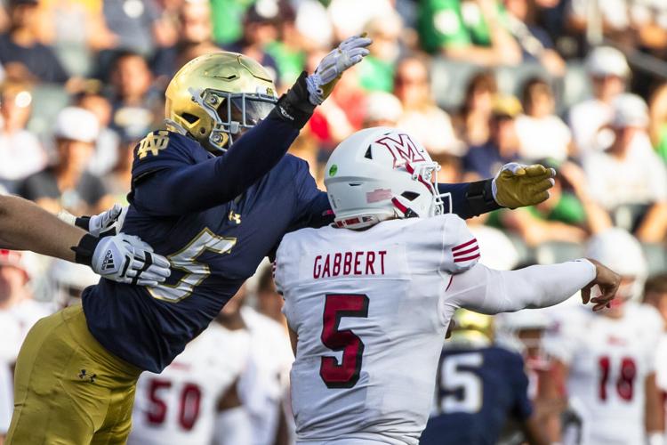 Miami Ohio Notre Dame football