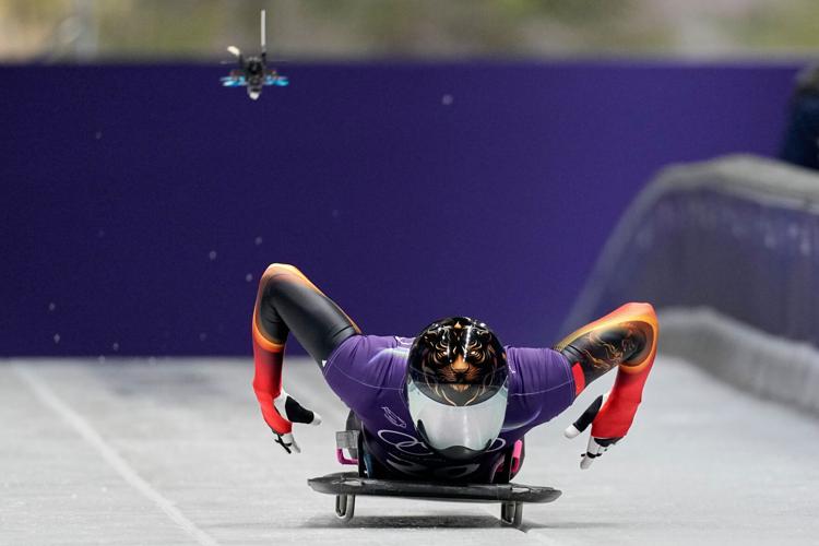 Milan Cortina Olympics Skeleton Qinwei