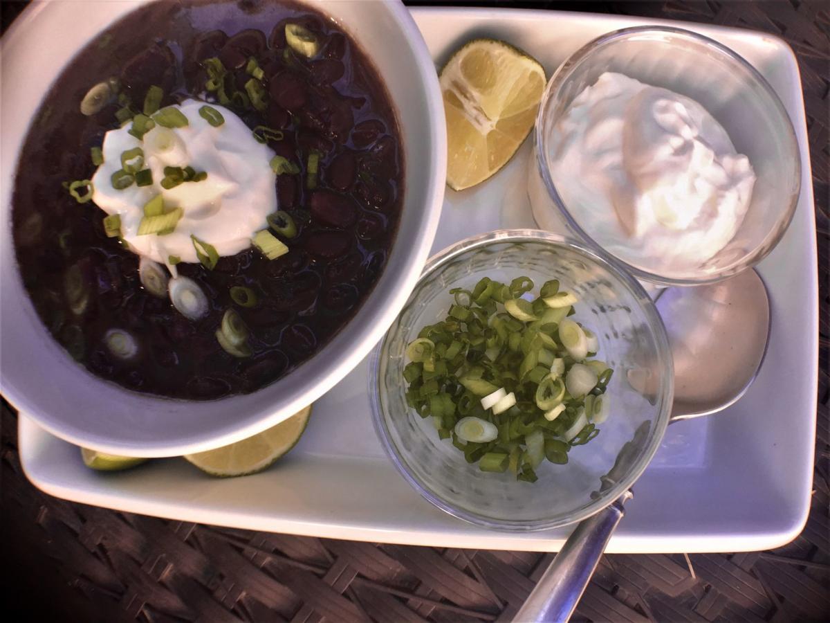 Cuban-style black beans