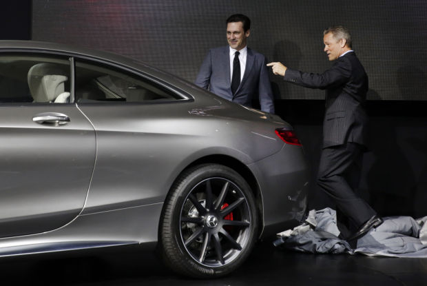 Jon Hamm, Stephen Cannon, 2015 Mercedes Benz S63 AMG Coupe